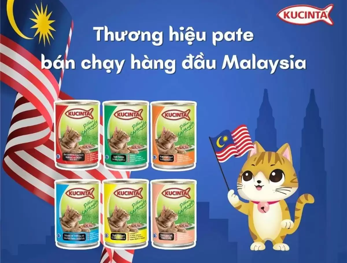 Pate Kucinta - Thương hiệu đến từ Malaysia
